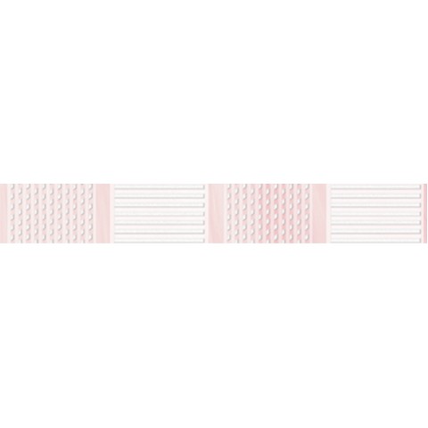Керамическая Плитка Бордюр AXIMA Агата розовый С 250х35х7 58шт