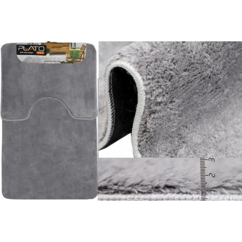 Ковер PLATO HALI Vitrin 4086 plain grey 0,6х1,5